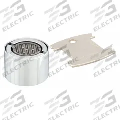 CHICAGO FAUCETS Outlet: 2.2 gpm Flow Rate, Laminar Flow Outlet, Brass, Chrome Finish, Female, UNS (MPN E29VPJKABCP). Key specifications — Includes: Spanner Wrench; Material: Brass; Product Type: Outlet; Connection Size: 13/16"-24; Brand: CHICAGO FAUCETS.