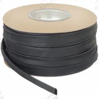 TECHFLEX Heat Shrink Tubing: 0.51 in I.D. Before Shrinking, 0.26 in I.D. After Shrinking, 200 ft Lg (MPN H2N0.50BK). Key specifications — Color: Black; Brand: TECHFLEX.