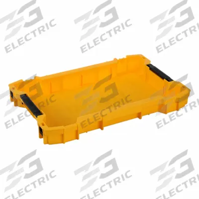 DEWALT Tough System Tool Tray: 18 7/16 in W x 2 3/8 in H x 18 in L, Plastic - Tough System Storage Totes