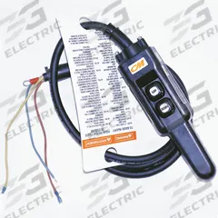 CM Pendant Station with Cord: Electric Chain Hoists, CM Lodestar (627), 6.5 ft Pendant Cord Lg (MPN 29333). Key specifications — Manufacturer Part Number: 29333; Compatible Hoist Type: Electric Chain Hoists; Compatible Series: CM Lodestar (627); Compatible with Manufacturer Part Number: 2752; Functions: Up/Down; Product Type: Pendant Station.