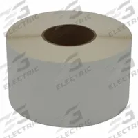 APPROVED VENDOR Barcode Printer Label: 4 in Label Wd, 8 in Label Ht, White, 3 in Core Dia. (MPN 4080DWH-P.75Mr). Key specifications — Brand: APPROVED VENDOR; Label Color: White; Perforation: Perforated.