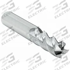 APPROVED VENDOR Square End Mill: Carbide, 4 Flute, 3/8" Mill Dia, 1-3/4" LOC, 4" OAL (MPN 284-000184)
