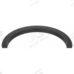 APPROVED VENDOR Piston T-Seal: For 1 1/8 in Bore Dia., For 0.187 in Groove Wd, Nitrile, 70 Shore A (MPN 2JAW5). Key specifications — attr95513: Black; attr95514: -35° to 220°F; attr95511: Nitrile; attr95512: 70 Shore A; attr98887: APPROVED VENDOR.