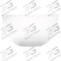 MSA Face Shield Visor: 17 in Overall Wd, 9 1/2 in Overall Ht, 0.04 in Overall Thick, Clear, Reusable (MPN 10115863). Key specifications — Material: Polycarbonate; Brand: MSA; Compatible Grainger Part Number: 12V759.