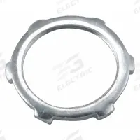 Sealing LockNut for Threaded RMC/IMC: 1 1/4 in Trade Size, Steel, Zinc Plated, IMC/RMC (MPN 1205). Key specifications — For Conduit Type: IMC; Brand: RACO.