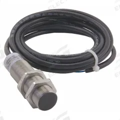 EATON Inductive Cylindrical Proximity Sensor: Non-Terminated Cable, Unshielded, 3 Wires, 10-48V DC (MPN E57P-18UPN8-C2). Key specifications — Brand: EATON; AC Supply Voltage Rating: Not Rated; DC Supply Voltage Rating: 10-48V DC.