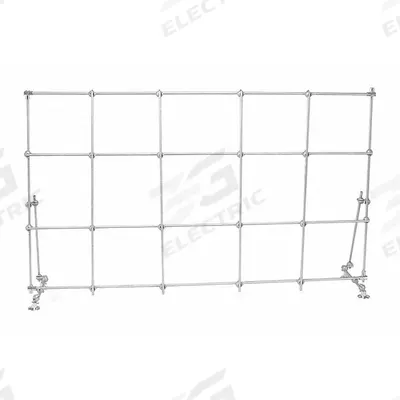 OHAUS Aluminum Lab Frame: Stainless Steel, 1 in Rod Dia, 12 in Overall Lg - Lab Frames