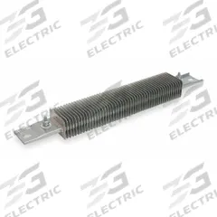 TEMPCO Finned Strip Heater: 725 W Watt, 240V AC, 1 Phase, 10 1/2 in Overall Lg, Each End, 50 W/sq in (MPN CSF00124). Key specifications — Terminals: Each End; Brand: TEMPCO; Watt Density: 50 W/sq in.
