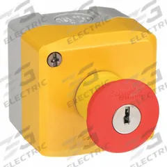 SCHNEIDER Control Station: Mushroom Head Push Button, 0 Pilot Lights, 1NC, No Legend, Maintained (MPN XALK188H7). Key specifications — Brand: SCHNEIDER; Operator Legend: No Legend; Operator Color: Red; Operator Configuration: Mushroom Head Push Button; Environments & Applications: Oil- & Dust-Tight; Operator Configuration Type: (1) Mushroom Push Button.