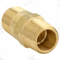 APPROVED VENDOR Piston Spring Check Valve: Piston, Inline Valve Body, 1/2 in Pipe Size, MNPT x MNPT (MPN CHK BRS 810-8M8M-B). Key specifications — Brand: APPROVED VENDOR.
