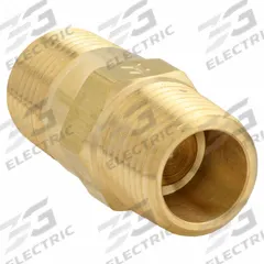 APPROVED VENDOR Piston Spring Check Valve: Piston, Inline Valve Body, 1/2 in Pipe Size, MNPT x MNPT (MPN CHK BRS 810-8M8M-B). Key specifications — Brand: APPROVED VENDOR.