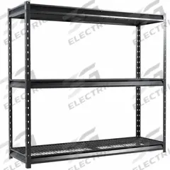 APPROVED VENDOR Bulk Rack Metal Shelving: Standalone, Extra Heavy Duty, 77 in x 24 in x 72 in (MPN 7304K-3). Key specifications — attr54696: Powder Coated; attr54697: Inverted; attr34632: Steel; attr38838: Steel; attr54695: Extra Heavy Duty; attr34624: APPROVED VENDOR.