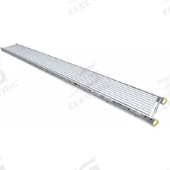 WERNER Scaffolding Stage (MPN 2712). Key specifications — Color: Silver; Series: 2700; Brand: WERNER; Deck Material: Aluminum; Frame Material: Aluminum.