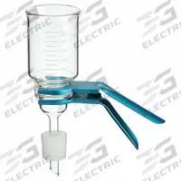 Filter System: 47 mm Dia, Fritted Glass, 300 mL Funnel Capacity, Non-Sterile (MPN 6168-0001). Key specifications — Includes Stopper: No; Material: Fritted Glass; Product Type: Filter Holder System; Brand: SIBATA.
