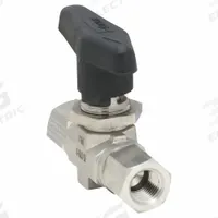 PARKER Manual Two-Way Ball Valve: 1/4 in, 316 Stainless Steel, Straight, FNPT x FNPT, Three-Piece (MPN 4F-B6LJ2-SSP). Key specifications — Brand: PARKER; Handle: Lever.