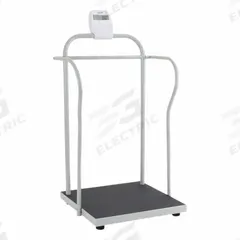 DORAN Handrail Scale: Digital, kg/lb, 24 in Weighing Surface Wd, 24 in Weighing Surface Dp (MPN DS7060). Key specifications — attr1359978: DORAN; attr1359988: lb; attr1359990: EMR; attr1411948: Not IP Rated; attr1411950: Column-Mounted; attr1359996: Handrails; attr1411941: 0.2 lb/0.1 kg.