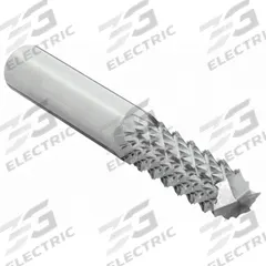 MICRO 100 Solid Router Bit: Diamond Cut, End Mill, 3/16" Cut Dia, 5/8" LOC (MPN RDC-50)