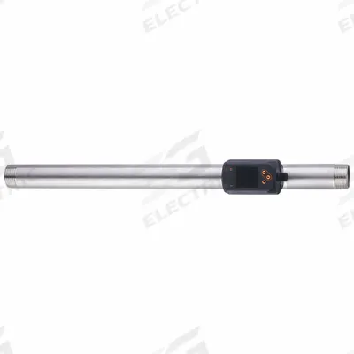 IFM Industrial Flowmeter: M12 Connector, 1 in NPT DN25, 317 mm, PNP/NPN - Industrial Flowmeters with Digital & Analog Output
