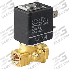 ASCO Solenoid Valve: 2-Way, Normally Closed, 1/8 in Pipe Size, 220V AC/240V AC, Compact, Brass Body (MPN SC8256B045V). Key specifications — Pipe Size: 1/8 in; Voltage: 240V AC; Brand: ASCO.