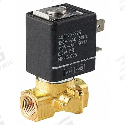 ASCO Solenoid Valve: 2-Way, Normally Closed, 1/8 in Pipe Size, 220V AC/240V AC - 2-Way/2-Position, Normally Closed Solenoid Valves