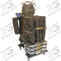 MOBILE SHOP Tool Utility Cart: Black / Black Drawer, 22 in Wd, 39 3/4 in Dp, 39 in Ht, No Lid (MPN MS-CPMC-EMPTY). Key specifications — attr1116772: MOBILE SHOP; attr1116768: Padlock.