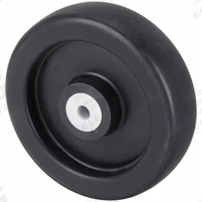 APPROVED VENDOR Caster Wheel: 4 in Wheel Dia., 1 1/4 in Wheel Wd, Polyolefin - Polyolefin Tread Wheels