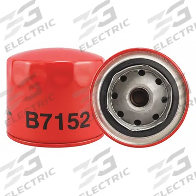 BALDWIN FILTERS Oil Filter: B7152, LF3682, 3/4"-16 Thread Size, 3 1/4 in Overall Ht, Oil - Spin-On Oil Filters