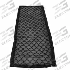 US NETTING Conveyor Safety Netting: 50 ft Net Lg, 9 ft Net Wd, 1/2 in Rope Dia, Nylon, Heavy Duty (MPN CVNHD-L-950). Key specifications — Brand: US NETTING; Net Material: Nylon.