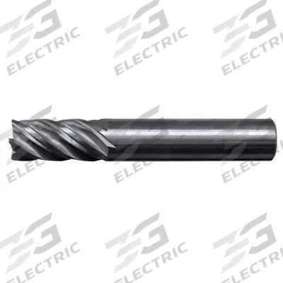CLEVELAND Corner Radius End Mill: Carbide, 5 Flute, 3/4" Mill Dia, 1" LOC, 0.015" Rad - Fast-Cutting Carbide Corner-Radius End Mills