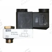 PARKER Air Pilot Valve: 120/110V AC, U131B02NDAF