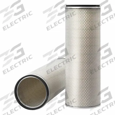 FLEETGUARD Automotive Air Filter: Round-Oval, Round, Axial Seal, 9 7/8 in Outside Dia - Round/Oval Engine Air Filters