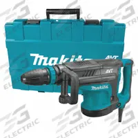 MAKITA Demolition Hammer: Corded, Chipper, SDS-Max, 18.8 ft-lb, 1,900 bpm, 23.8 lb Wt, 14 A Current (MPN HM1213C). Key specifications — attr113892: 120V AC; attr113880: Continuous; attr113860: MAKITA.