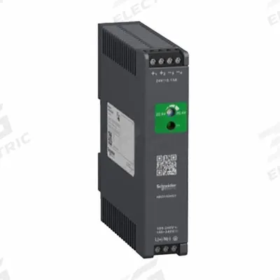 SCHNEIDER DC Power Supply: DIN Rail, 75 W Output Power - Rated, 3.13 A Current - Output - DIN Rail Mount DC Power Supplies