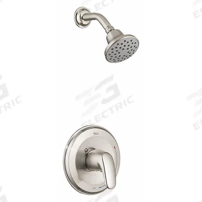AMERICAN STANDARD Shower Faucet: Colony PRO, 1.75 gpm Fixed Showerhead Flow Rate - Shower Faucets with Fixed Showerheads