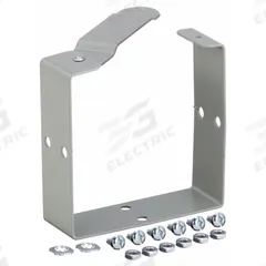 HOFFMAN Wireway U-Connector: 6 in Wd, 6 in Ht, 16 ga Gauge, 1, Without Knockouts, Steel, Painted (MPN F66GUC). Key specifications — Brand: HOFFMAN; Finish: Painted; With/Without Knockouts - Broad: No.