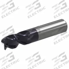 WIDIA Corner Chamfer End Mill: Carbide, TiAlN Coated, 4 Flute, 7/16" Mill Dia, 5/8" LOC, 0.02" Chf (MPN W401E1100DCTT WU20PE)