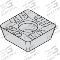 WIDIA Square Milling Insert: SDMT43PDRMH, SDMT1204PDRMH (MPN 3325040)