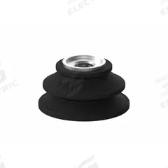 PIAB Vacuum Pad: Bellows, w/o Adapter, 40 mm Pad Dia, Nitrile/PVC, Black, 60A, PAB (MPN S.PAB40NP60.XXX.00). Key specifications — attr1019101: S.PAB40NP60.XXX.00; attr1019103: PIAB; attr1019107: 60A.