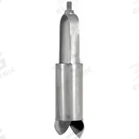 AMS Soil Auger Head: Carbon Steel Bail/Stainless Steel Cylinder, 5/8 in Connection Size, Threaded (MPN 400.07). Key specifications — Connection Type: Threaded; Brand: AMS; Product Type: Soil; Material: Stainless Steel Cylinder.