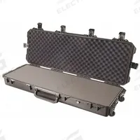 PELICAN Protective Case: 14 in x 44 in x 6 in, Convoluted/Pick and Pluck/Solid, Black, 2 Wheels (MPN IM3200-X0001). Key specifications — Brand: PELICAN; Material: Plastic; Closure Type: Press and Pull Latches.