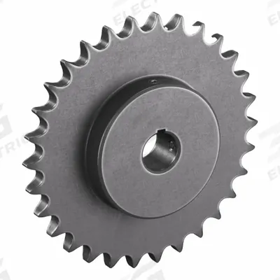 TRITAN Roller Chain Sprocket: 60, For 3/4 in Chain Pitch, 1 1/8 in Bore Dia, 30 Teeth - Size 60 Fixed-Bore Roller Chain Sprockets