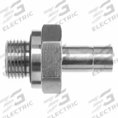 BRENNAN INDUSTRIES Compression Fitting Straight: 1/4 in OD x 1/4 in Pipe Fitting Size (MPN NS2429-04-04-SS). Key specifications — Series: NS2429; Brand: BRENNAN INDUSTRIES.