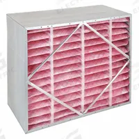 GRAINGER Rigid Cell Air Filter: 20 in x 24 in x 12 in, Fiberglass, No Header, MERV 11 (MPN 2JUF1). Key specifications — Brand: GRAINGER; Gasket Location: None; Frame or Header Material: Galvanized Steel; Media Material: Fiberglass.