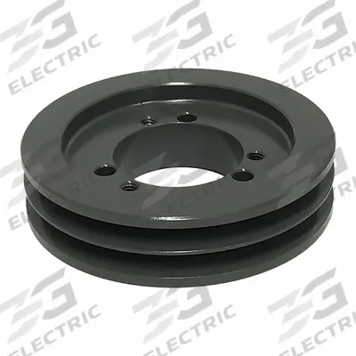 APPROVED VENDOR V-Belt Sheave: 23V365SH, 2 Groove, 3.65 in OD, Bushed Bore - Bushed-Bore Cast-Iron V-Belt Pulleys