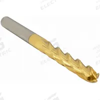 APPROVED VENDOR Ball End Mill: Carbide, TiN Coated, 4 Flute, 1/2" Mill Dia, 3" LOC, 6" OAL (MPN 229-001066)