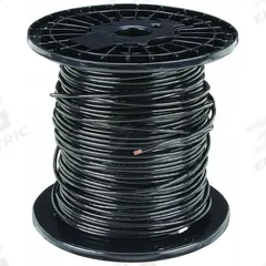 Building Wire: Copper, 4 AWG, 1 Conductors, Stranded, Black, 500 ft Lg, THHN (MPN 20499001). Key specifications — Voltage: 600 V; Brand: SOUTHWIRE.