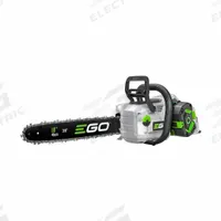 EGO Chainsaw: 18 in Bar Lg, Top Handle, Auto Chain Oiler, 6.0 Ah Battery Capacity, 56 V, 50 cc (MPN CS1815). Key specifications — Brand: EGO.