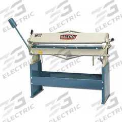 BAILEIGH INDUSTRIAL Sheet Metal Brake: Hand Lever, 16 ga Capacity, 48 in Max. Bending Wd, Bending (MPN HB-4816E). Key specifications — attr76087: No; attr76080: BAILEIGH INDUSTRIAL.