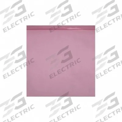 APPROVED VENDOR Reclosable Bag: 6 mil Thick, 12 in Wd, 15 in Lg, Hang Hole Not Included - Antistatic Reclosable Poly Bags