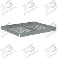 TENNSCO Shelf: 48 in x 30 in, 2,500 lb Load Capacity, Steel, 5 ga Decking, Gray, Shelf (MPN ZLCS-4830W). Key specifications — Decking Material: Steel; Includes: (4) Beams; Decking Finish: Zinc Plated; Shelf Configuration: Single Straight; Color: Gray; Frame Material: Steel; Brand: TENNSCO; Frame Finish: Zinc Plated.